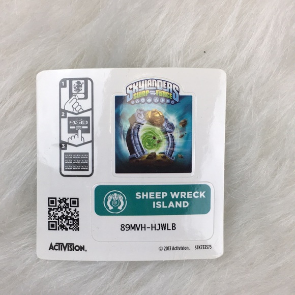 Xbox 360, Skylanders, swap force, sheep wreck Island, game piece. - Picture 3 of 6